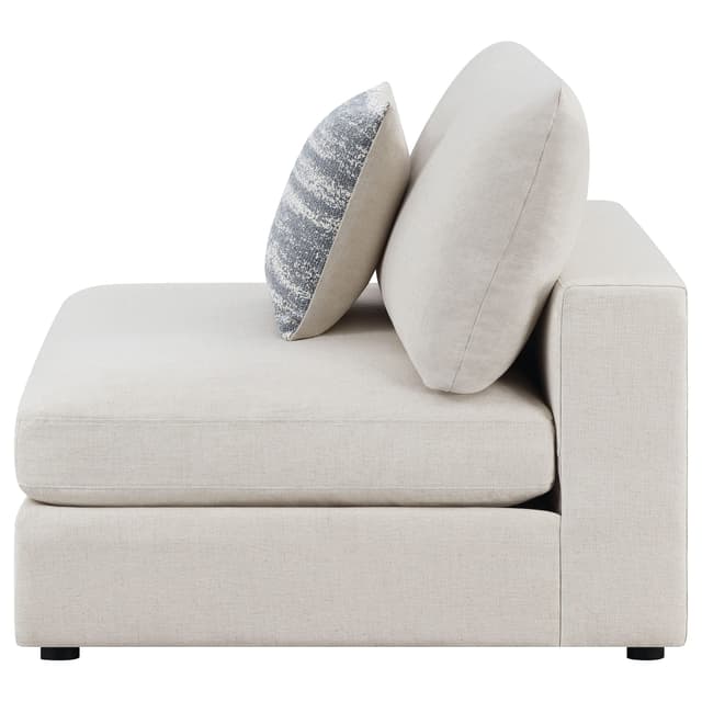 Serene Armless Chair — photo 5