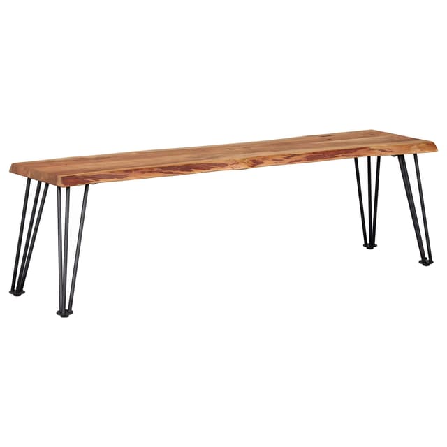 Sherman Wood Dining Bench Natural Acacia — photo 1
