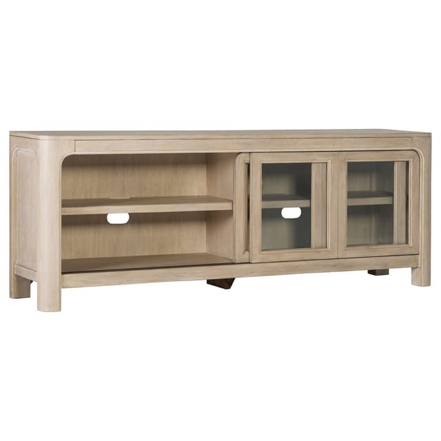 Solano 71-inch 2-door TV Stand Media Console Weathered Mango — photo 4