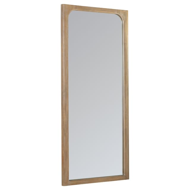 Solano 80-inch Full Length Floor Mirror Weathered Mango — photo 1