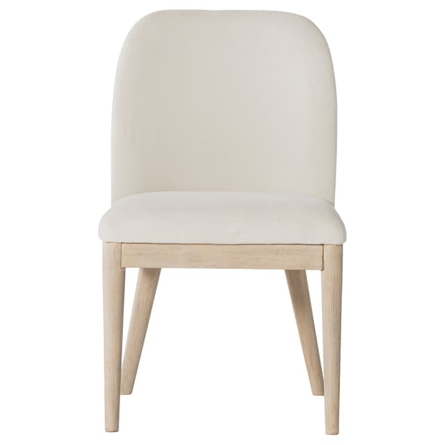 Solano Upholstered Dining Side Chair Beige (Set of 2) — photo 4