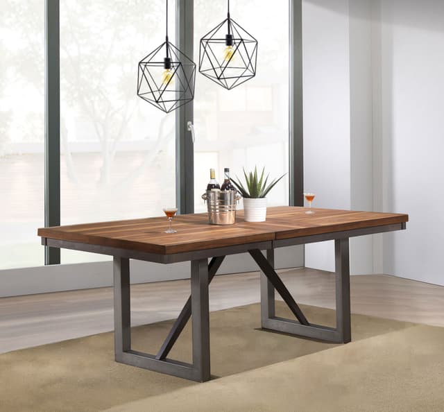 Spring Creek 77-inch Extension Dining Table Natural Walnut — photo 2