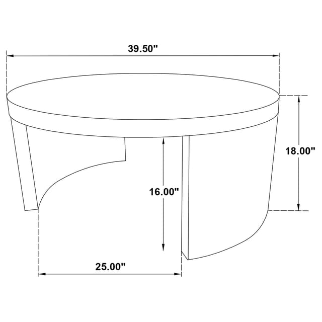 Sweeney Round Coffee Table — photo 5