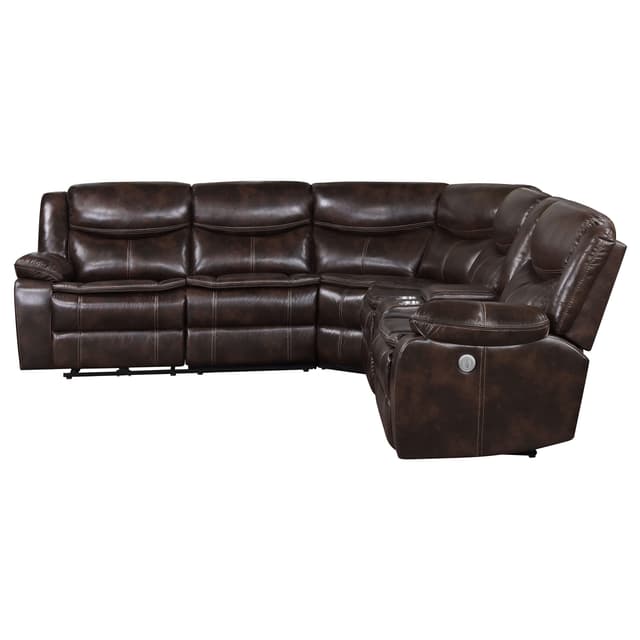 Sycamore Power Reclining Sectional Sofa — photo 5