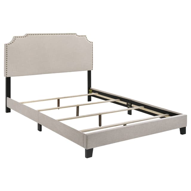 Tamarac Upholstered Panel Bed — photo 1