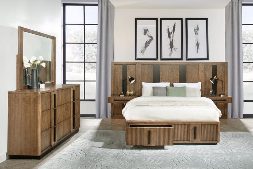 Terrace Wall Panel Bedroom Set
