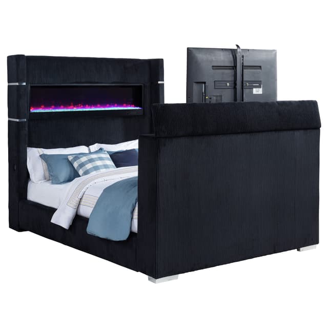 Tisdall Flame Visualizer Wingback TV Bed — photo 5