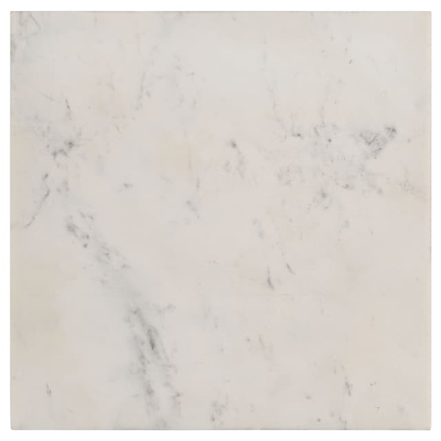 Tobin Square Marble Top End Table White and Black — photo 4