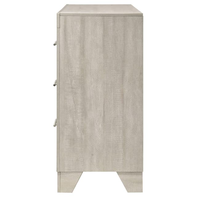 Trenton 6-drawer Bedroom Dresser Rustic Cream — photo 5