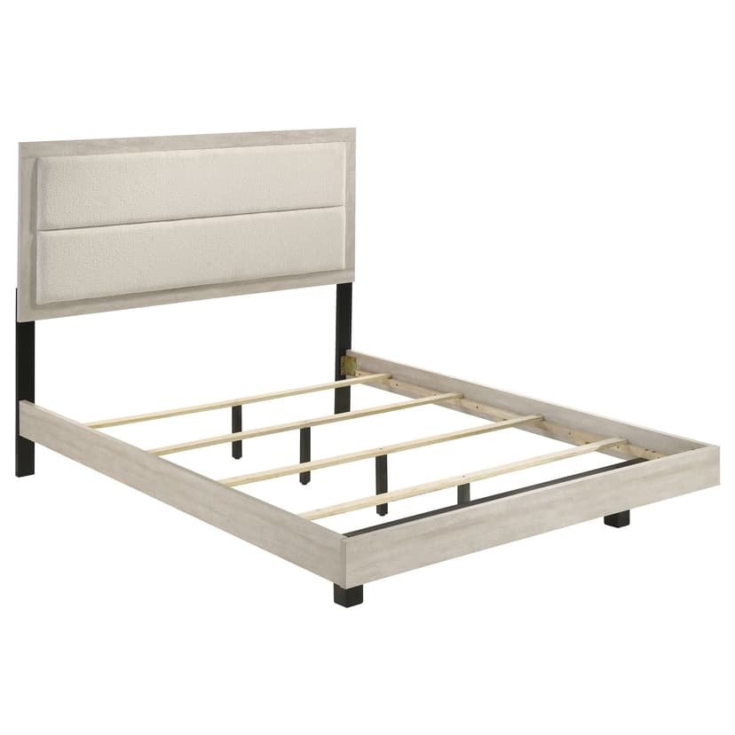 Trenton Wood Panel Bed