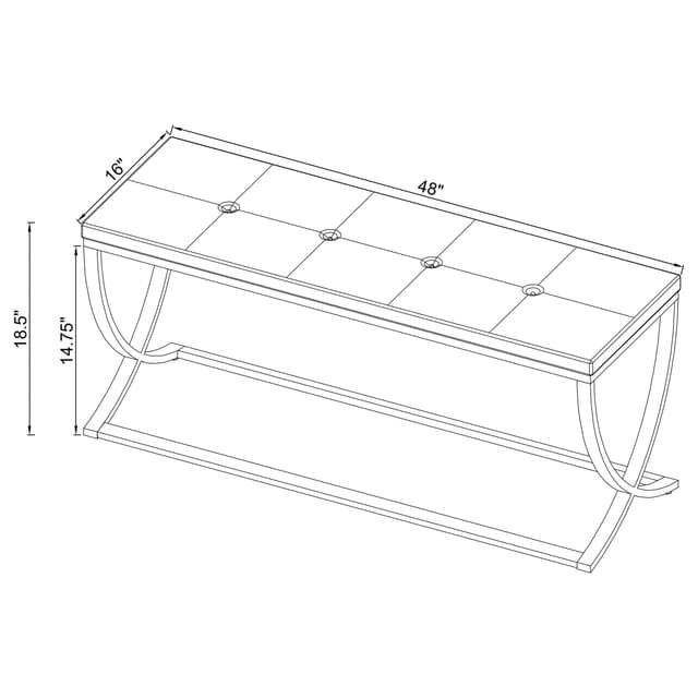 Walton Accent Bench — photo 5