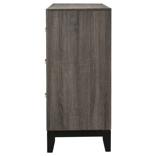 Watson 6-drawer Dresser Grey Oak — photo 5