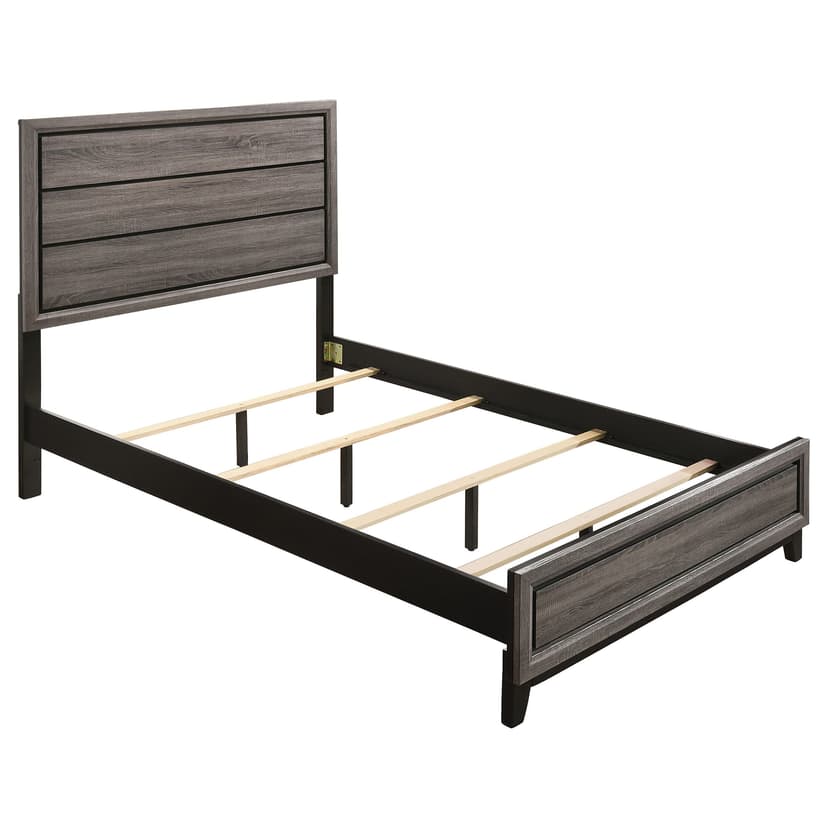 Watson Wood Panel Bed