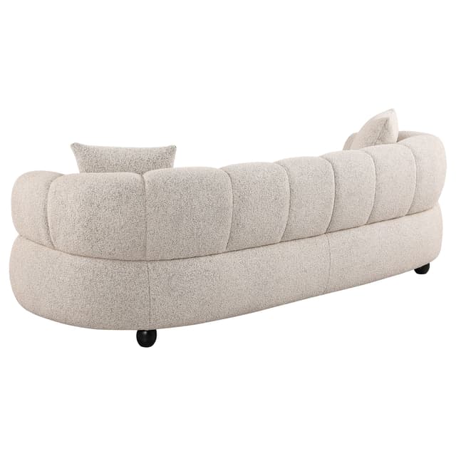 Whitney Woven Fabric Upholstered Sofa Set — photo 3