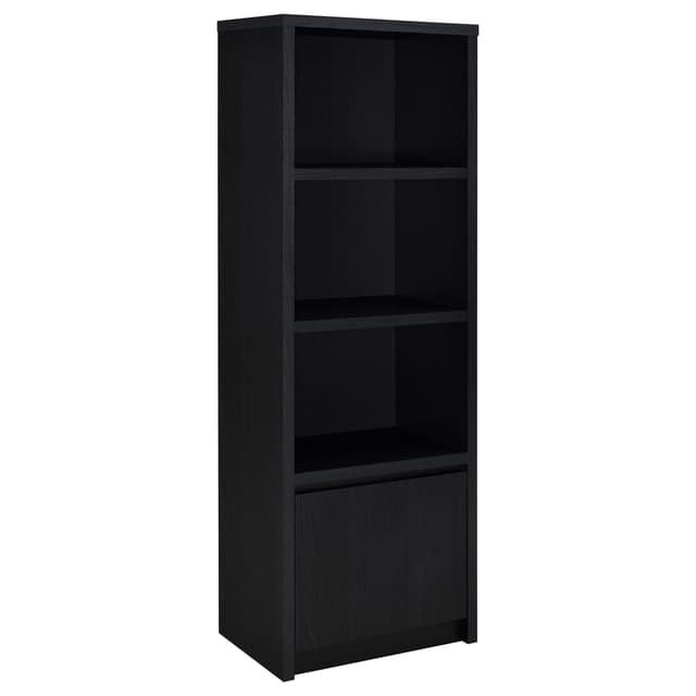 Winfield 3-shelf Media Tower Entertainment Pier Black — photo 1