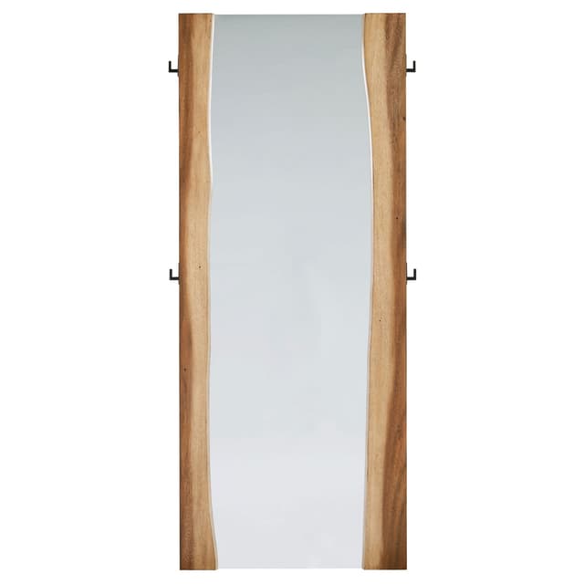 Winslow 31 x 76 Inch Standing Floor Mirror Smokey Walnut — photo 3