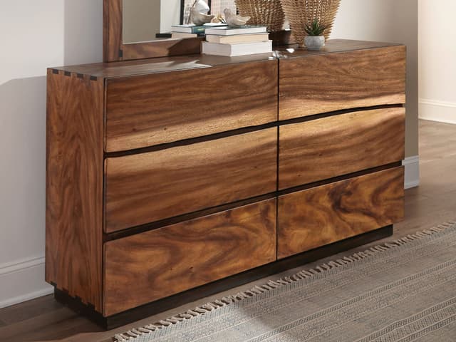 Winslow 6-drawer Dresser Smokey Walnut — photo 2