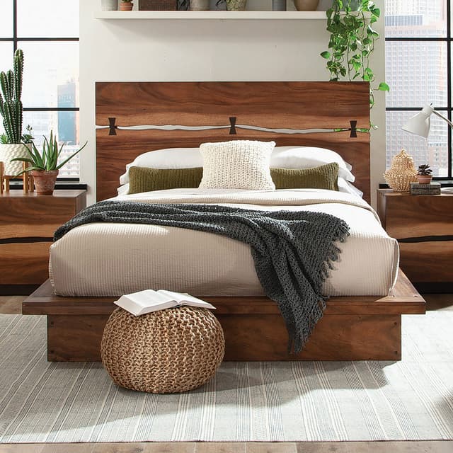 Winslow Wood Panel Bed — photo 2