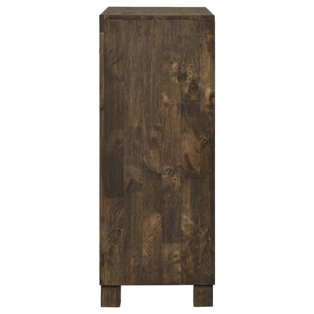 Woodmont 5-drawer Bedroom Chest Rustic Golden Brown — photo 5