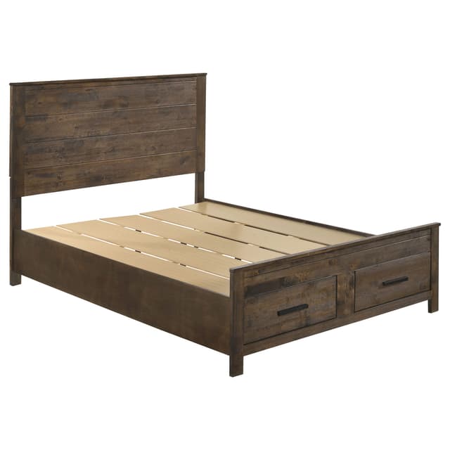 Woodmont Wood Panel Storage Bed — photo 1