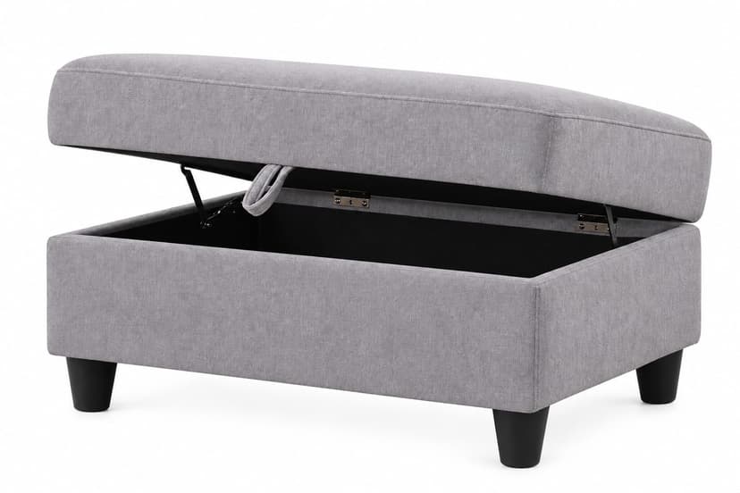 Zuma - Grey Ottoman