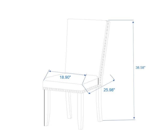 Rustica - 7pc Dining Set - Caramel — photo 3