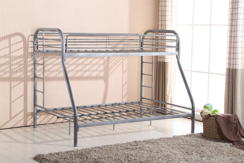 Trinity - TW/FL Bunk Bed - Silver