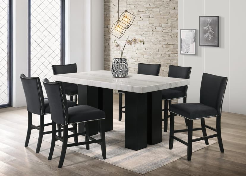 Izmir - Pub Stool - Black