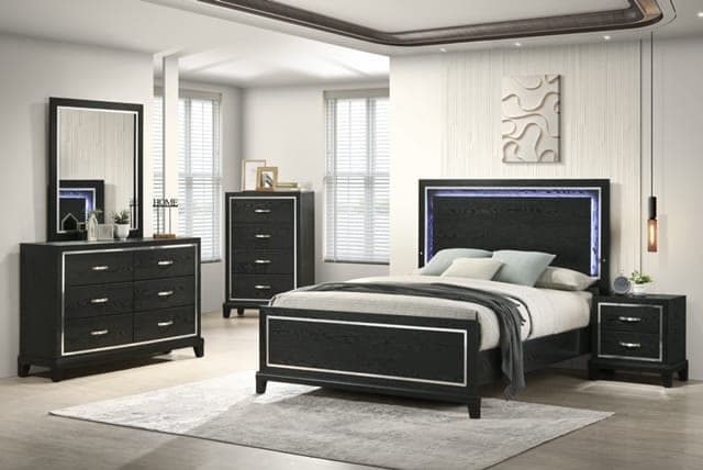 Obsidian - King Bed