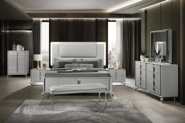 Celeste - Queen 4pc Set + Free Bench — photo 1