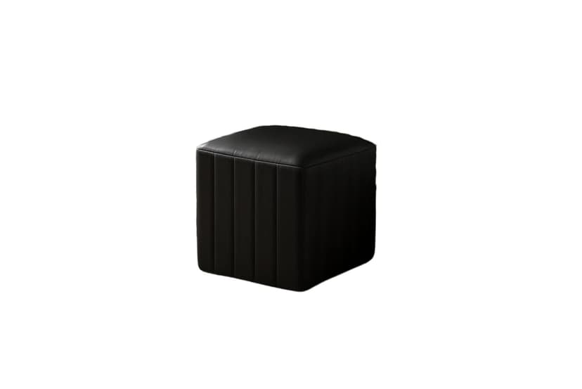 Princess - Square Stool - Black