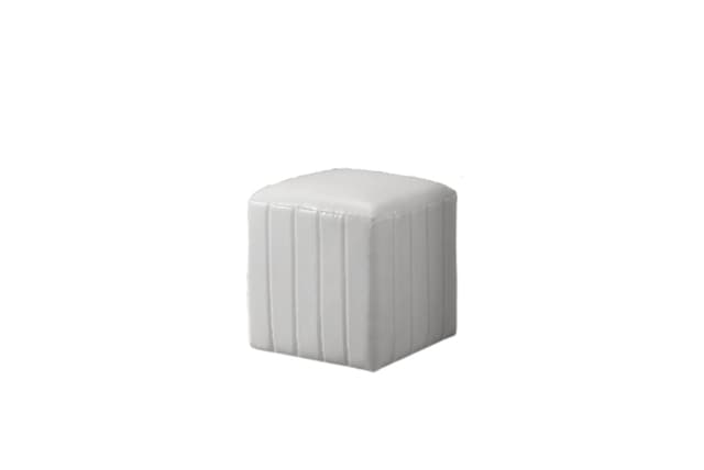 Princess - Square Stool - White — photo 1
