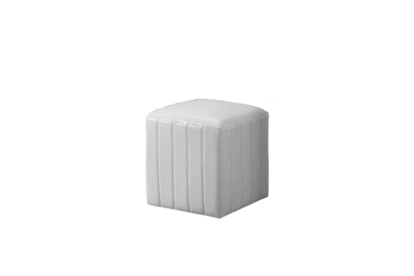 Princess - Square Stool - White