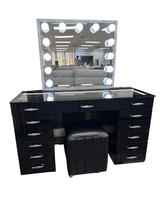 Princess - Square Stool - Black — photo 2