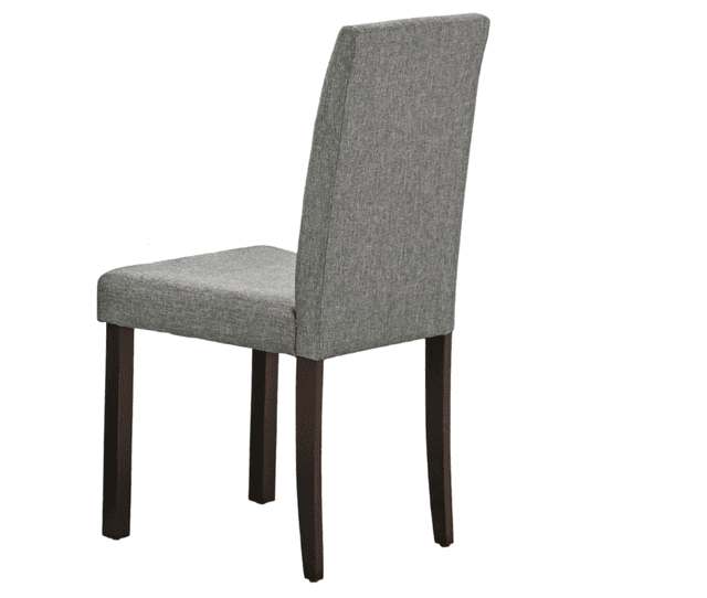 Baron - Dining Chair - Grey with Dark Brown — photo 2