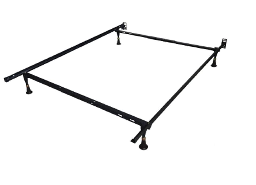 F55004 - TW/FL/QN Frame with Glides - Metal Bed Frame