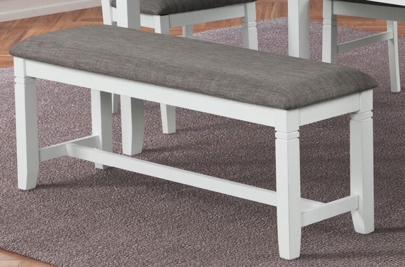 Alpha - Bench - White