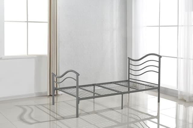 Wave - Twin Bed - Silver — photo 1