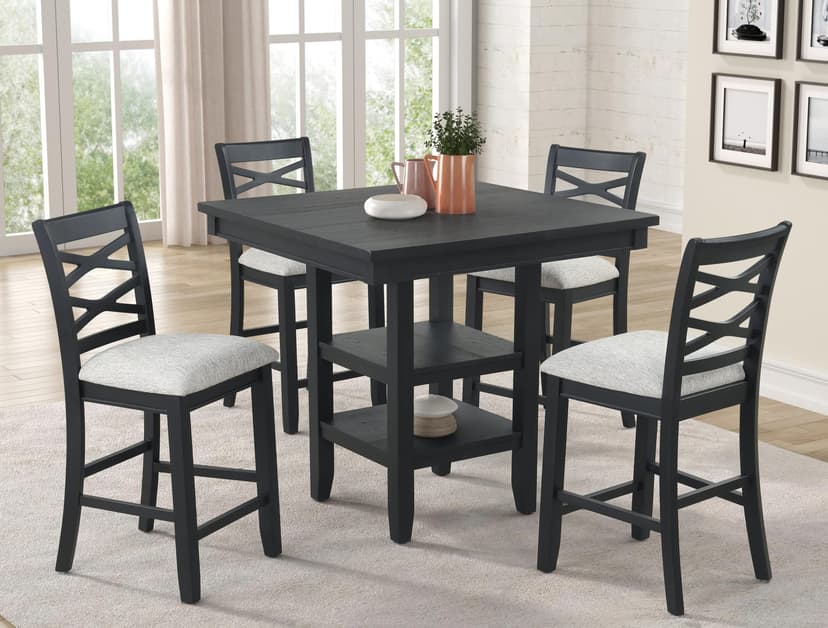 Henry - 5pc Pub Set - Black