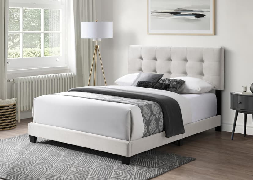 Isabella - Full Bed - Beige