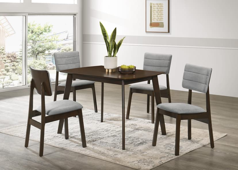 Nina - 5 pcs Dining Set - Espresso