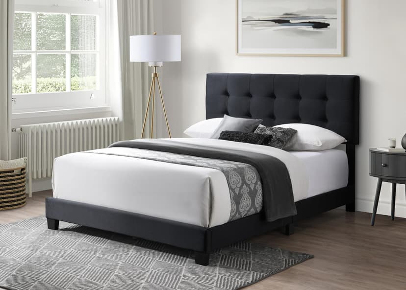 Isabella - Queen Bed - Black