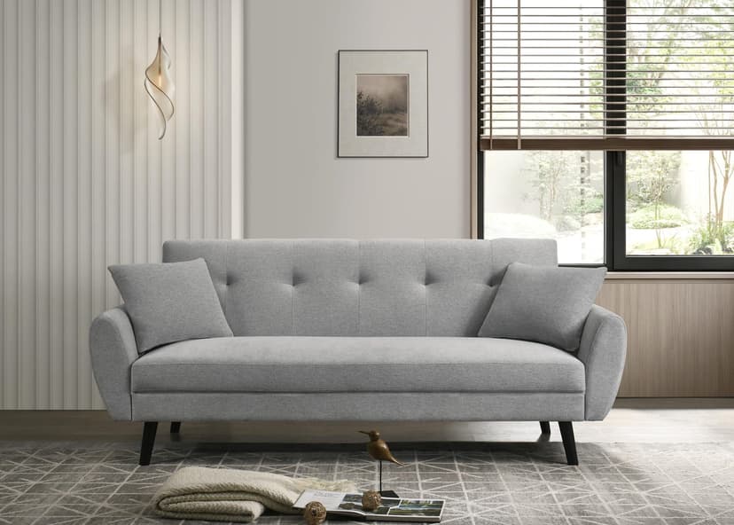Bristol - Sleeper Sofa - Light Grey