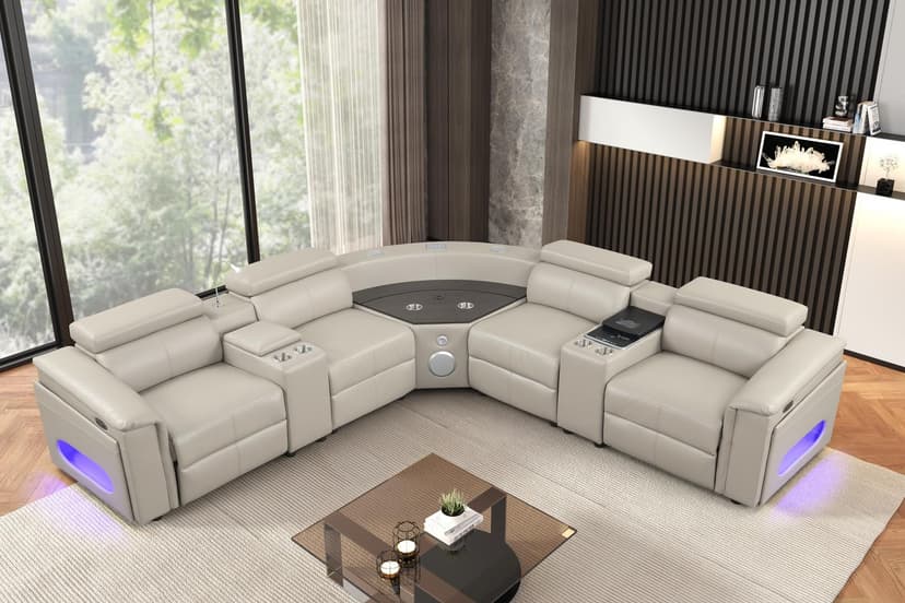 Napa - Sectional - Grey