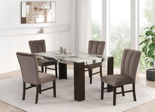 Bahia - 7pc Dining Set - Brown — photo 3