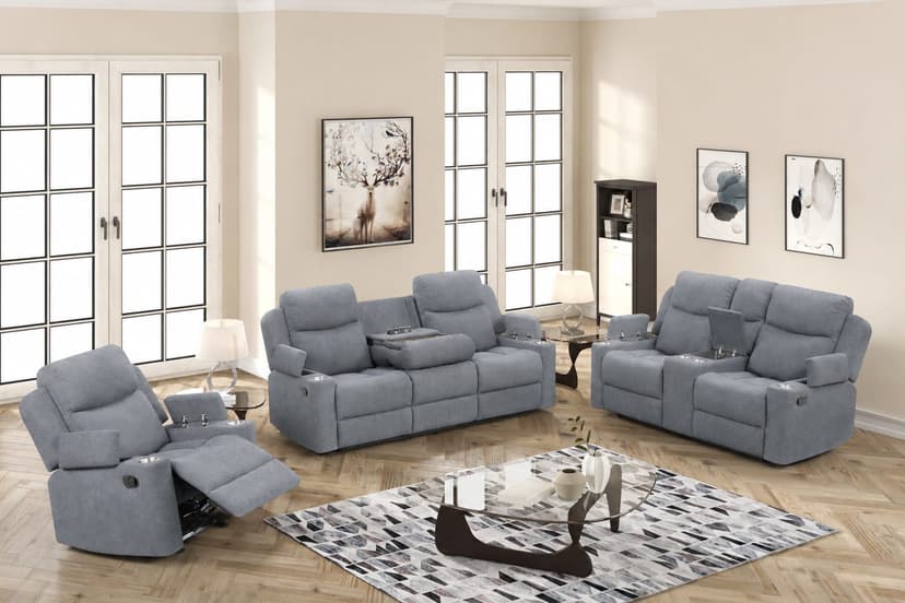 Dakota - Sofa - Charcoal - Previous Color Inventory
