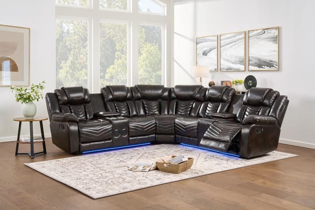 Navigator - Sectional - Brown — photo 1