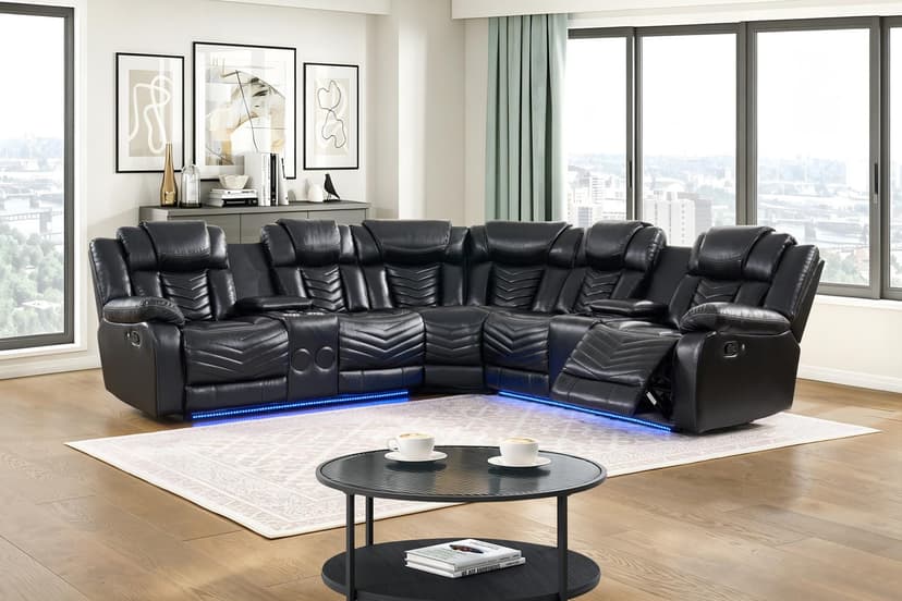 Navigator - Sectional - Black