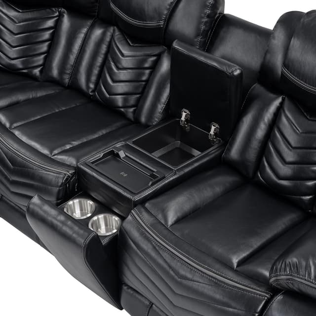 Navigator - Sectional - Black — photo 4