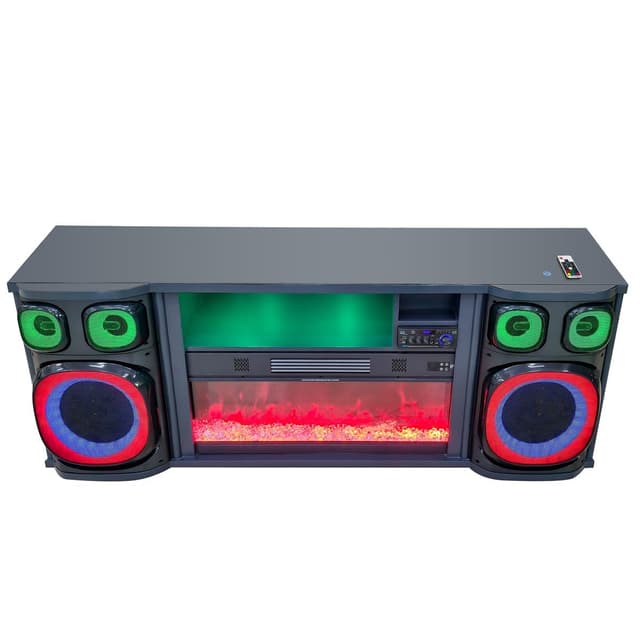 Onyx Beats - TV Stand with Fireplace & Speaker — photo 2